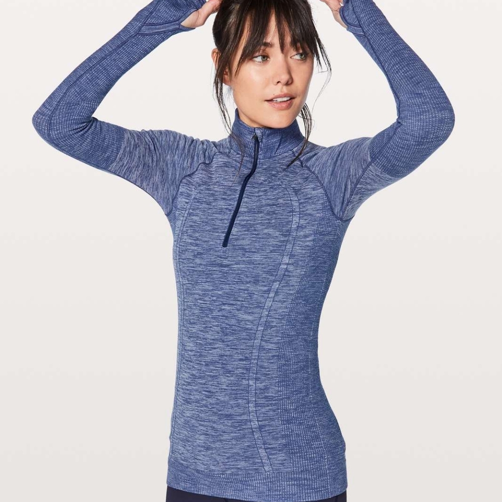 LIKE NEW Lululemon Swiftly Wool 1/2 Zip